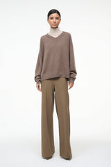 DORIS CASHMERE SWEATER TRUFFLE