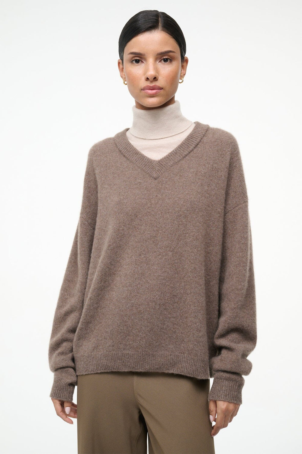 DORIS CASHMERE SWEATER TRUFFLE