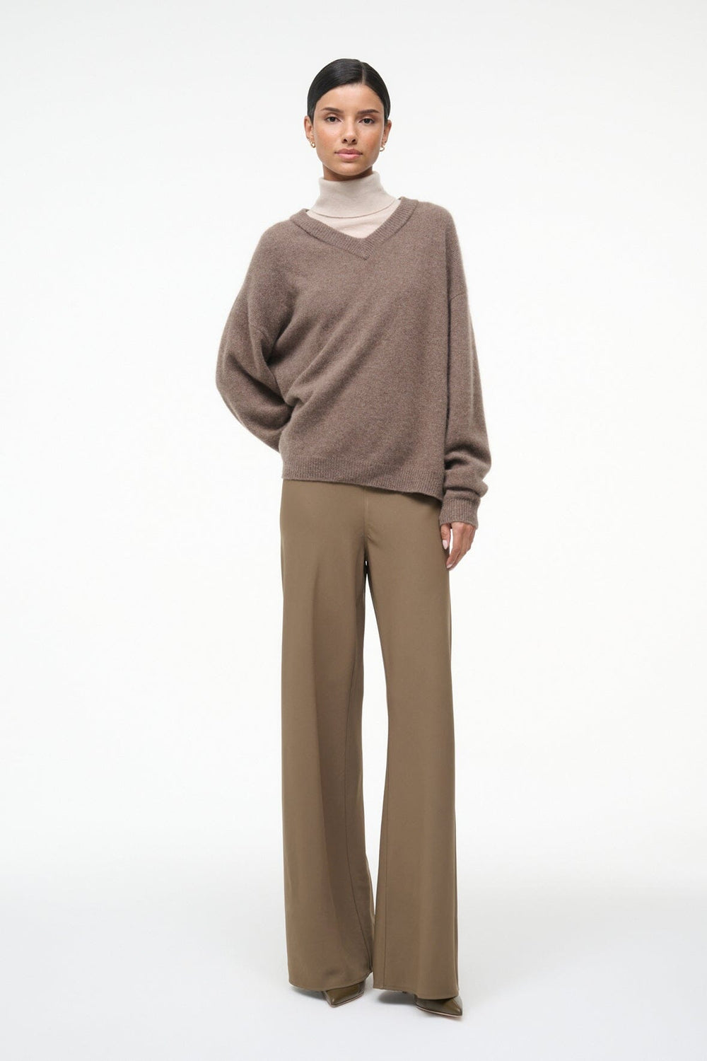 DORIS CASHMERE SWEATER TRUFFLE