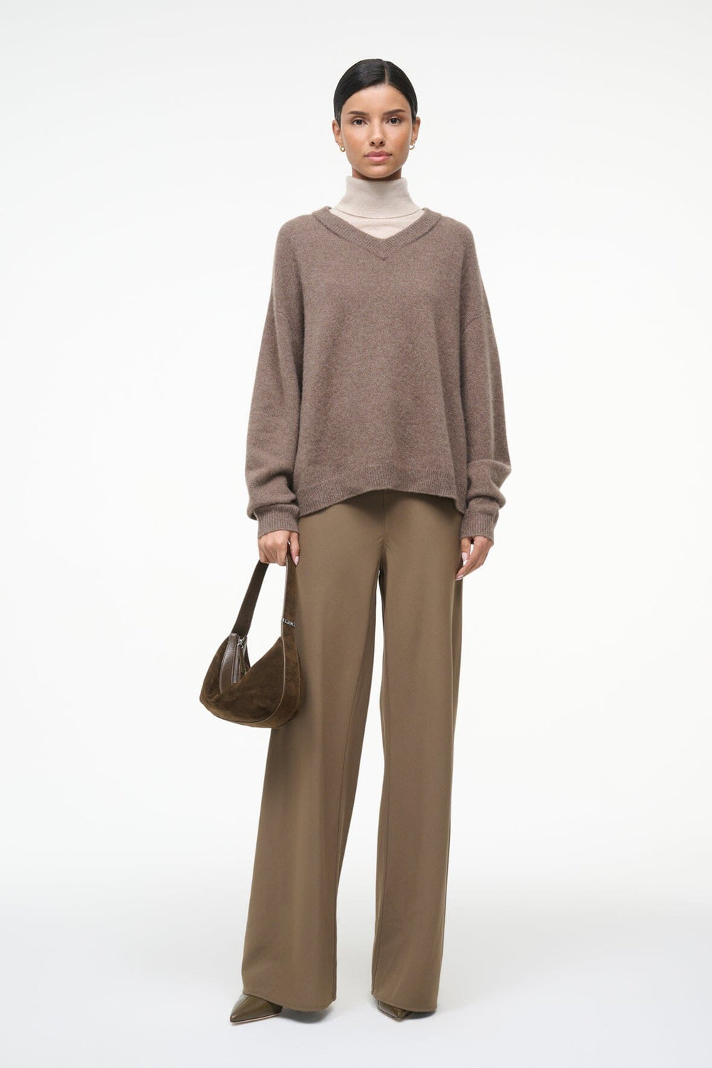 DORIS CASHMERE SWEATER TRUFFLE