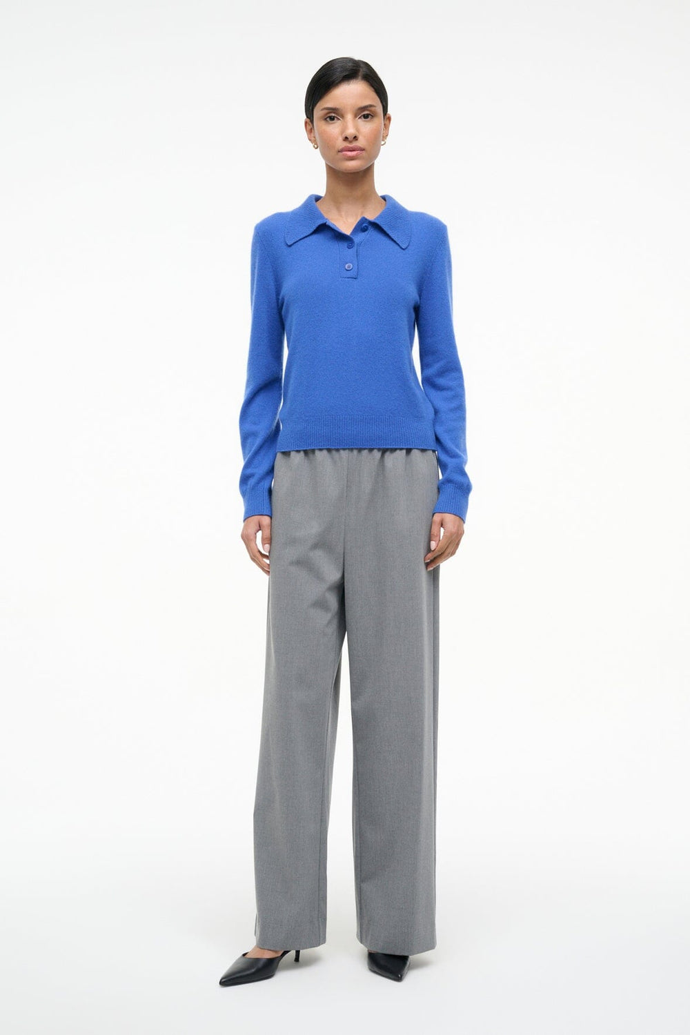 GEMMA CASHMERE SWEATER SAPPHIRE