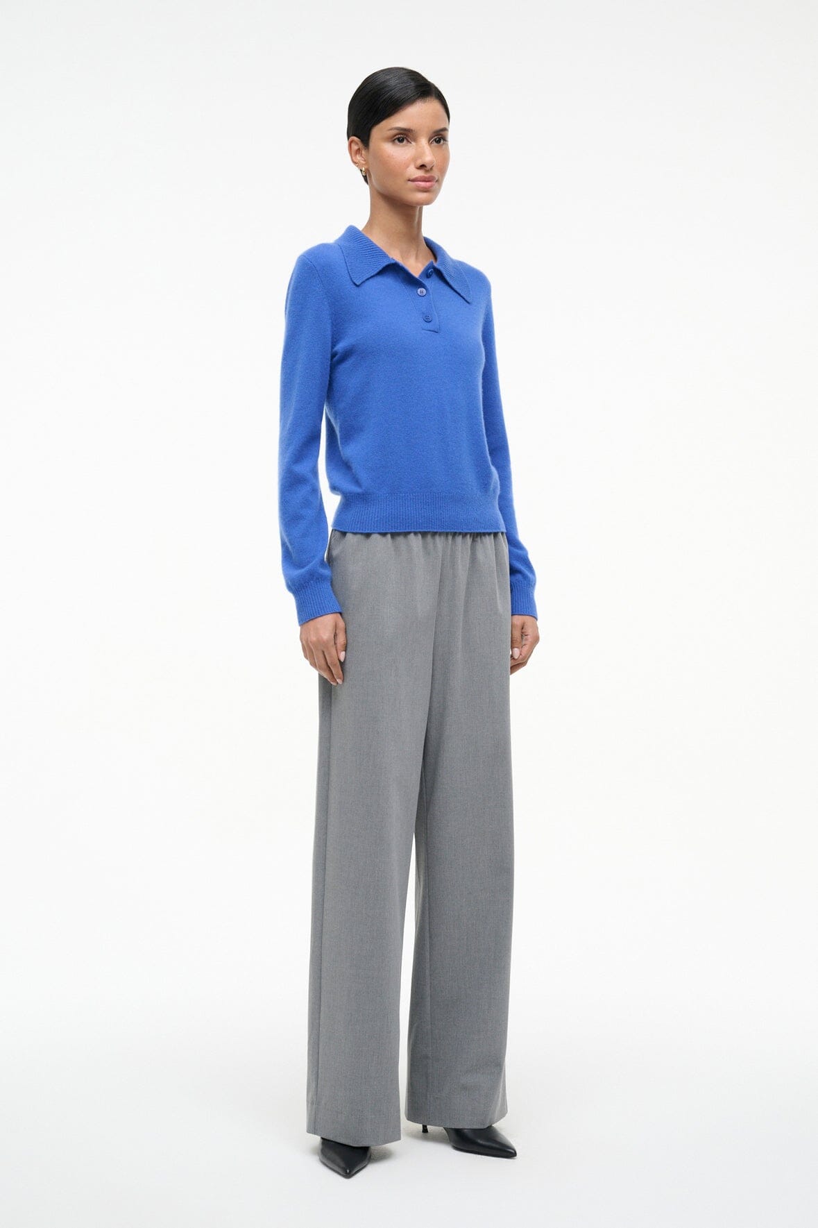 GEMMA CASHMERE SWEATER SAPPHIRE