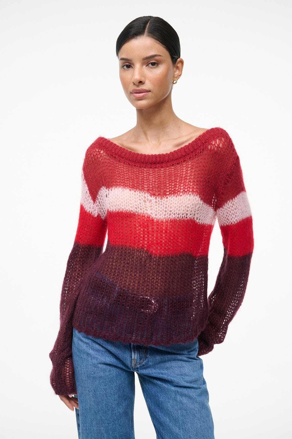 TESSA SWEATER SYRAH MULTI