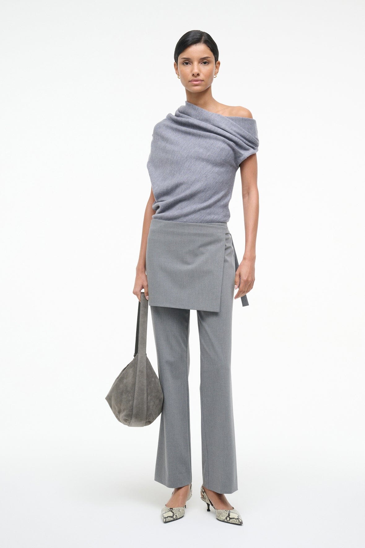 MABEL SWEATER HEATHER GREY