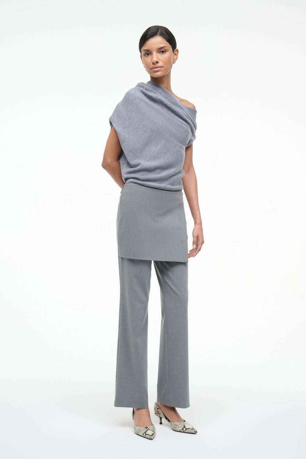MABEL SWEATER HEATHER GREY