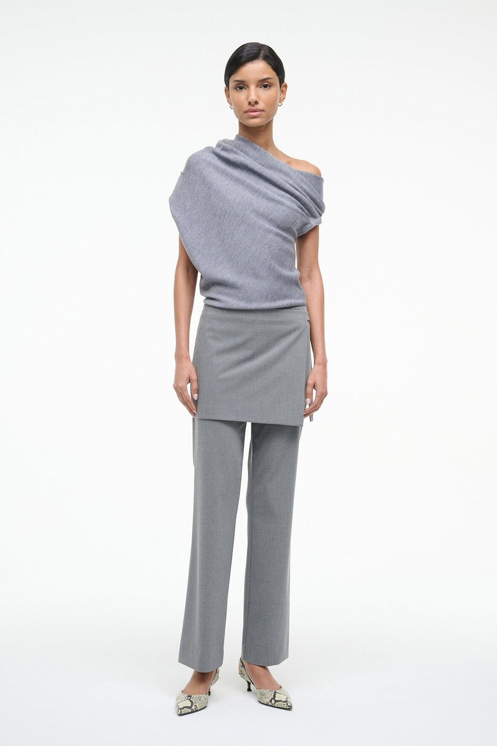 MABEL SWEATER HEATHER GREY