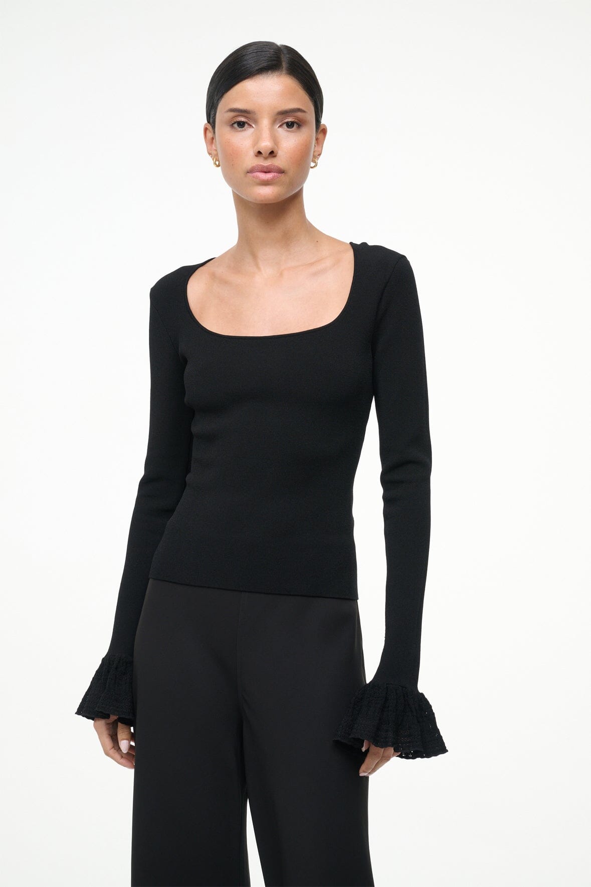 SHELLEY TOP BLACK