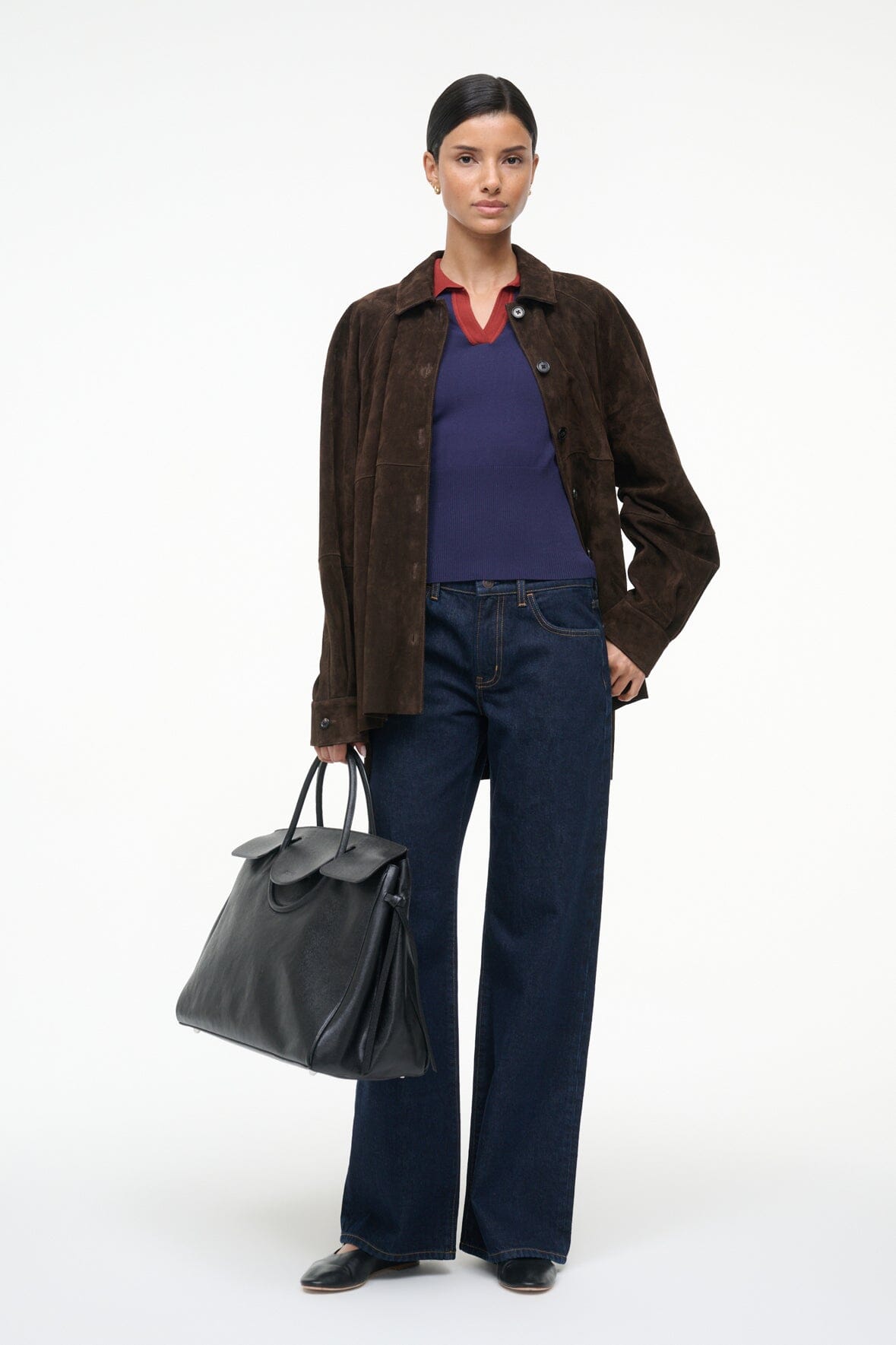 GENE TOP NAVY SANGRIA
