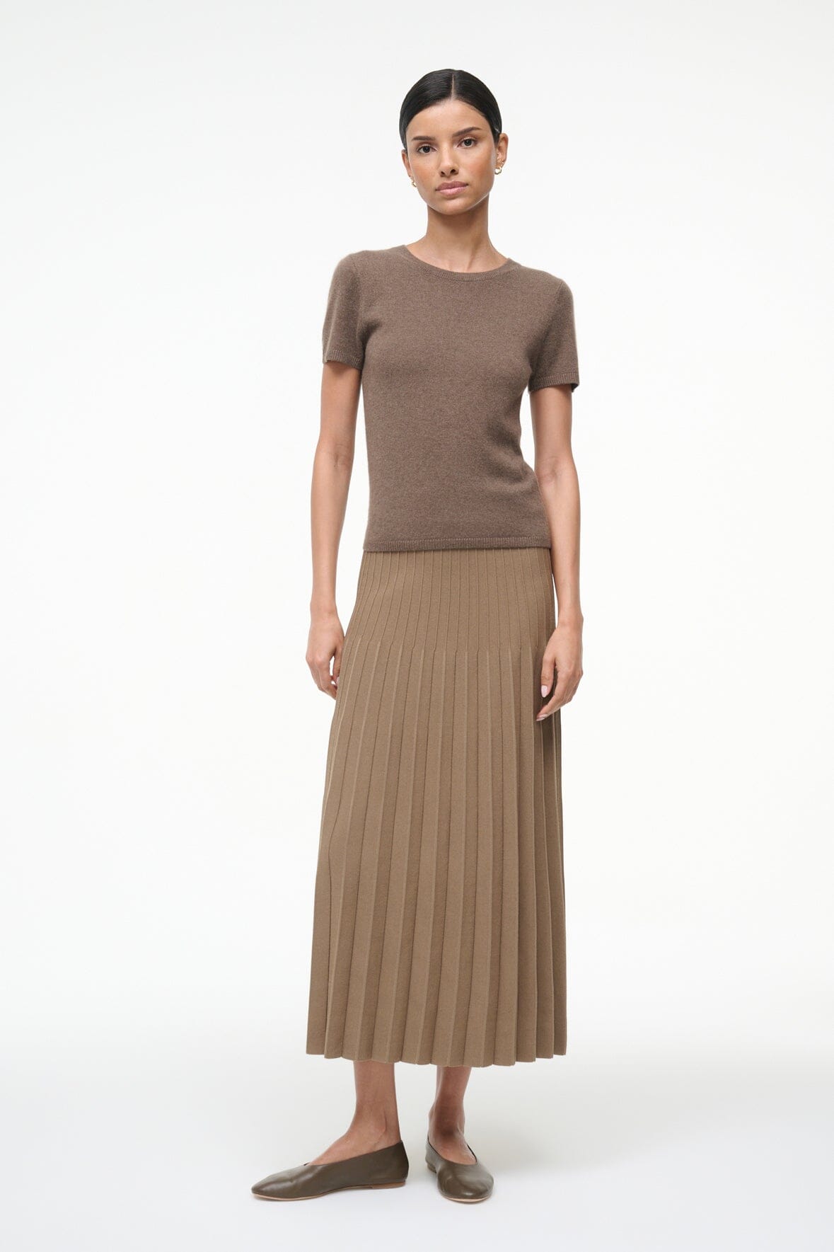 LENA SKIRT TAUPE