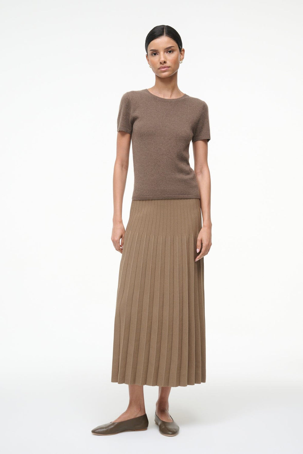 LENA SKIRT TAUPE