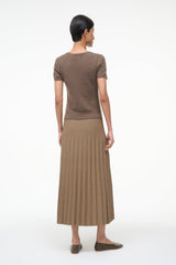 LENA SKIRT TAUPE