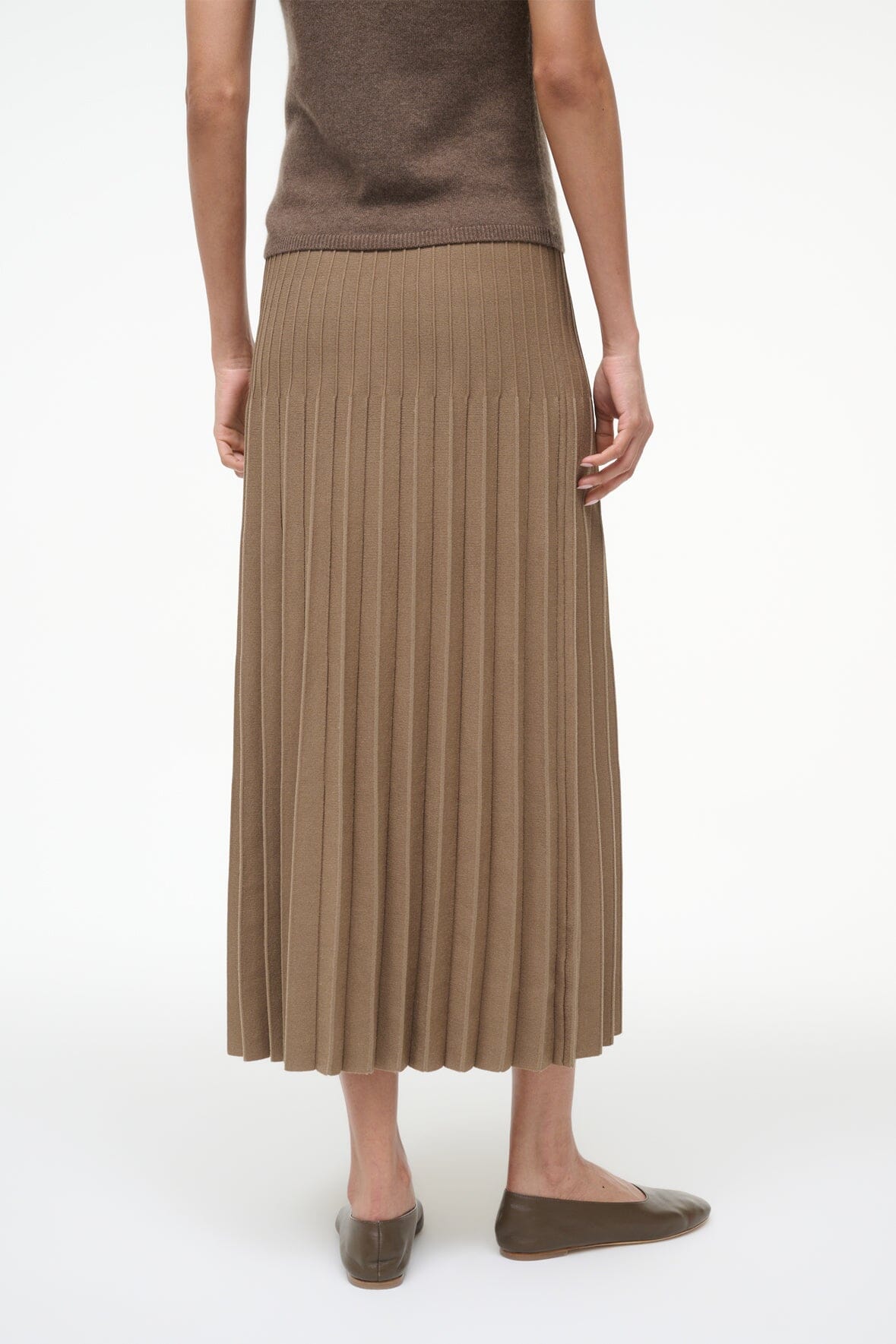 LENA SKIRT TAUPE