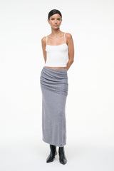 WILMA SKIRT HEATHER GREY
