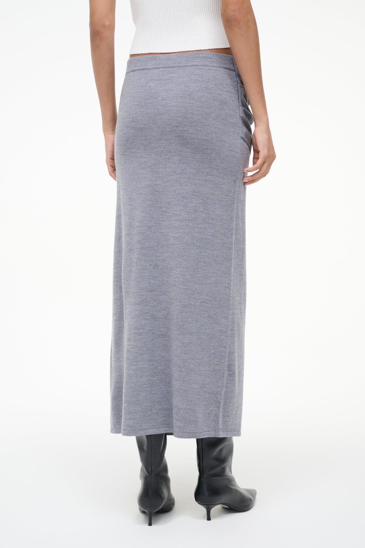 WILMA SKIRT HEATHER GREY