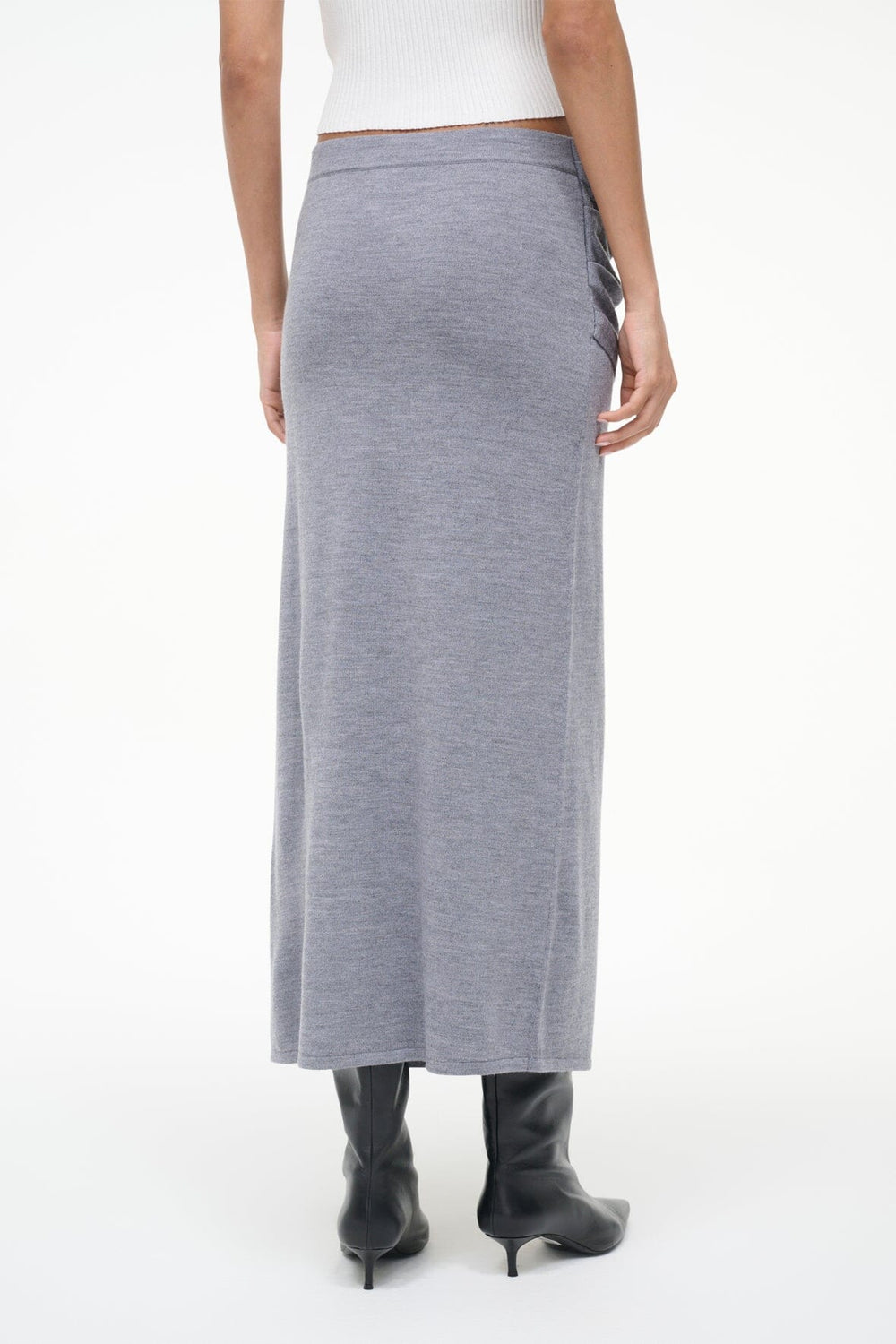 WILMA SKIRT HEATHER GREY