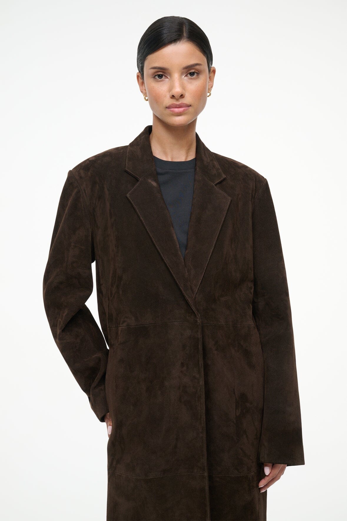 SABINE SUEDE JACKET ESPRESSO