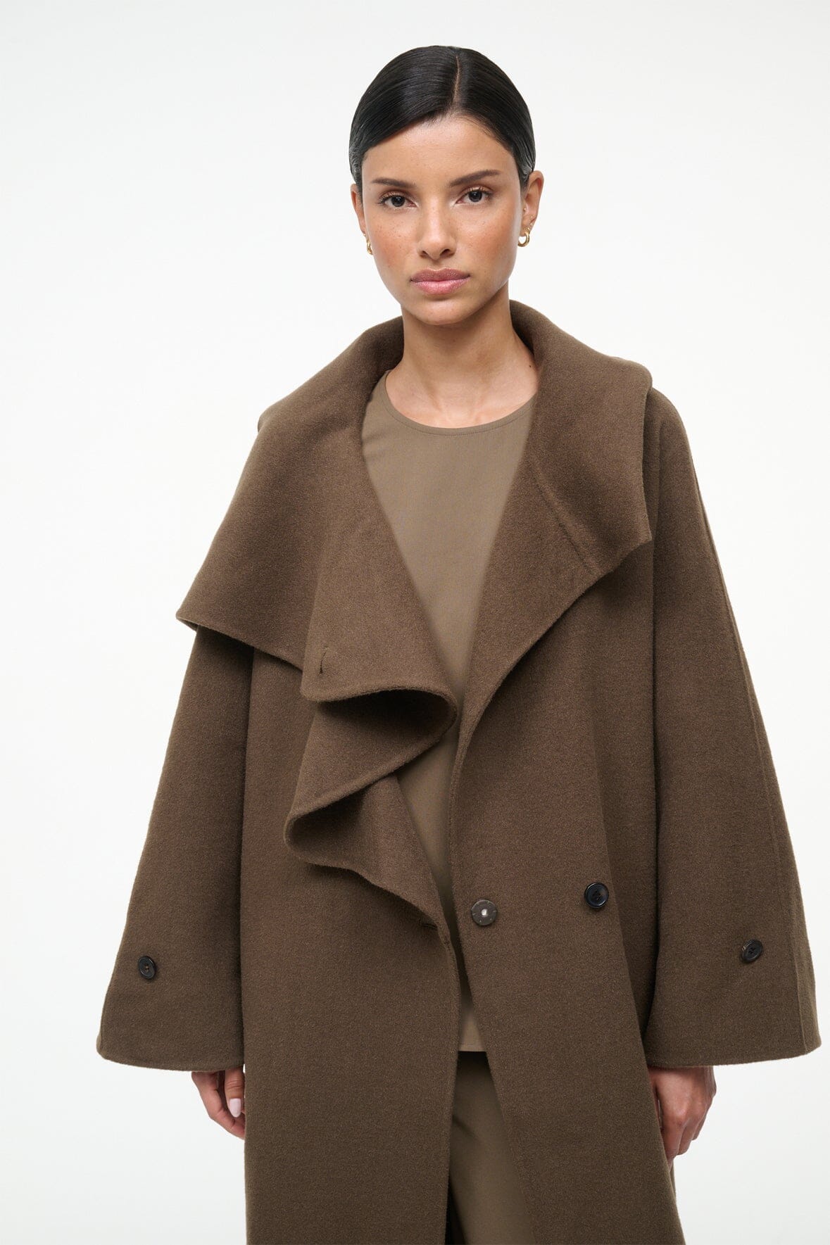 NOAH COAT TAUPE