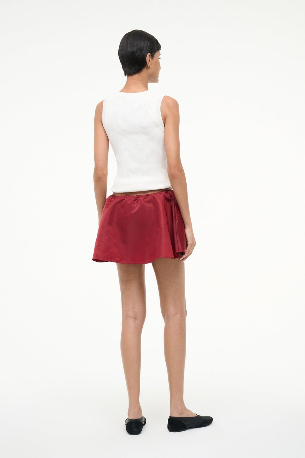 SOSA SKIRT DEEP RED