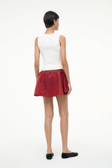 SOSA SKIRT DEEP RED