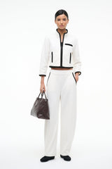 JETER JACKET IVORY BLACK