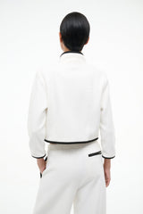 JETER JACKET IVORY BLACK