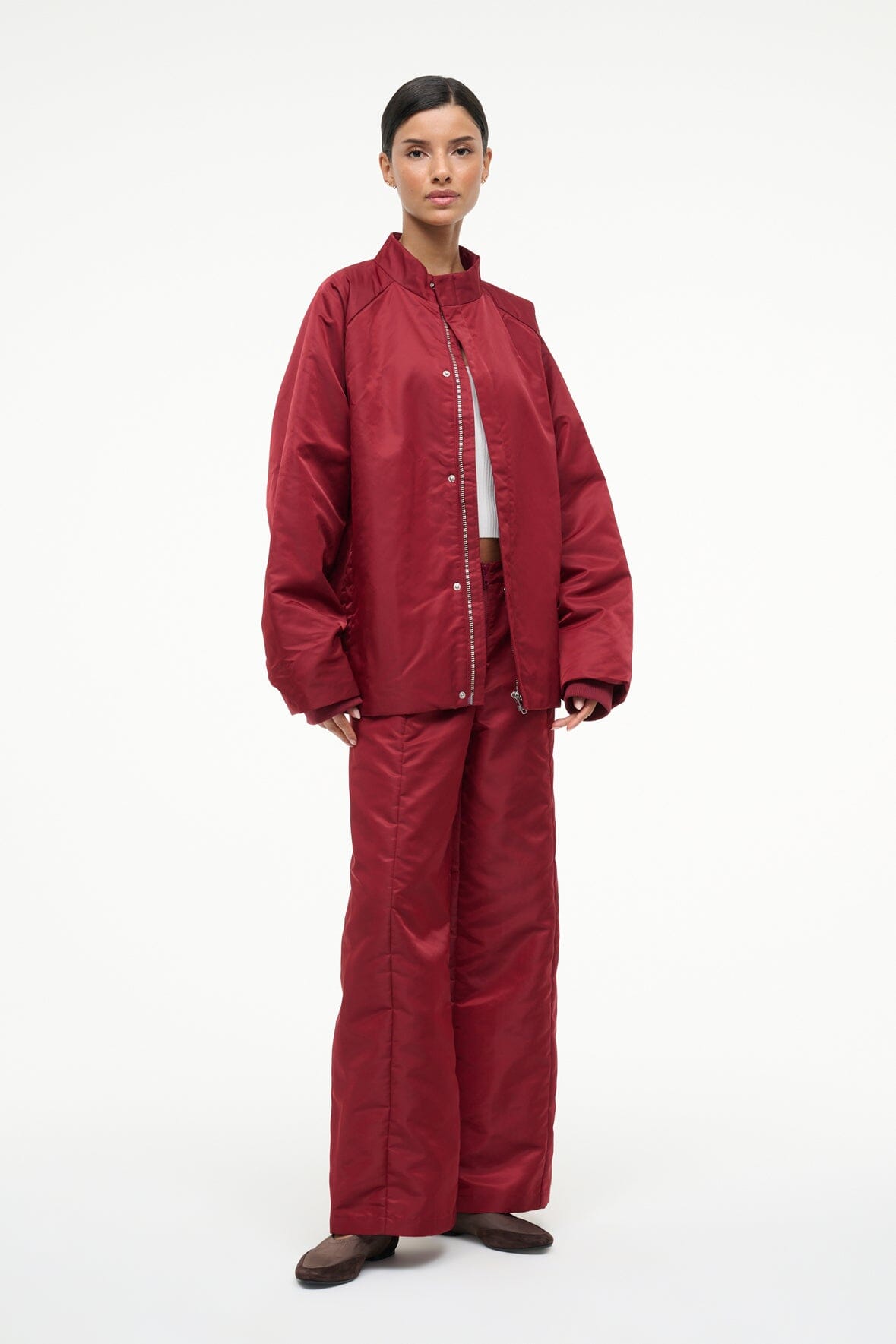 CAL JACKET DEEP RED
