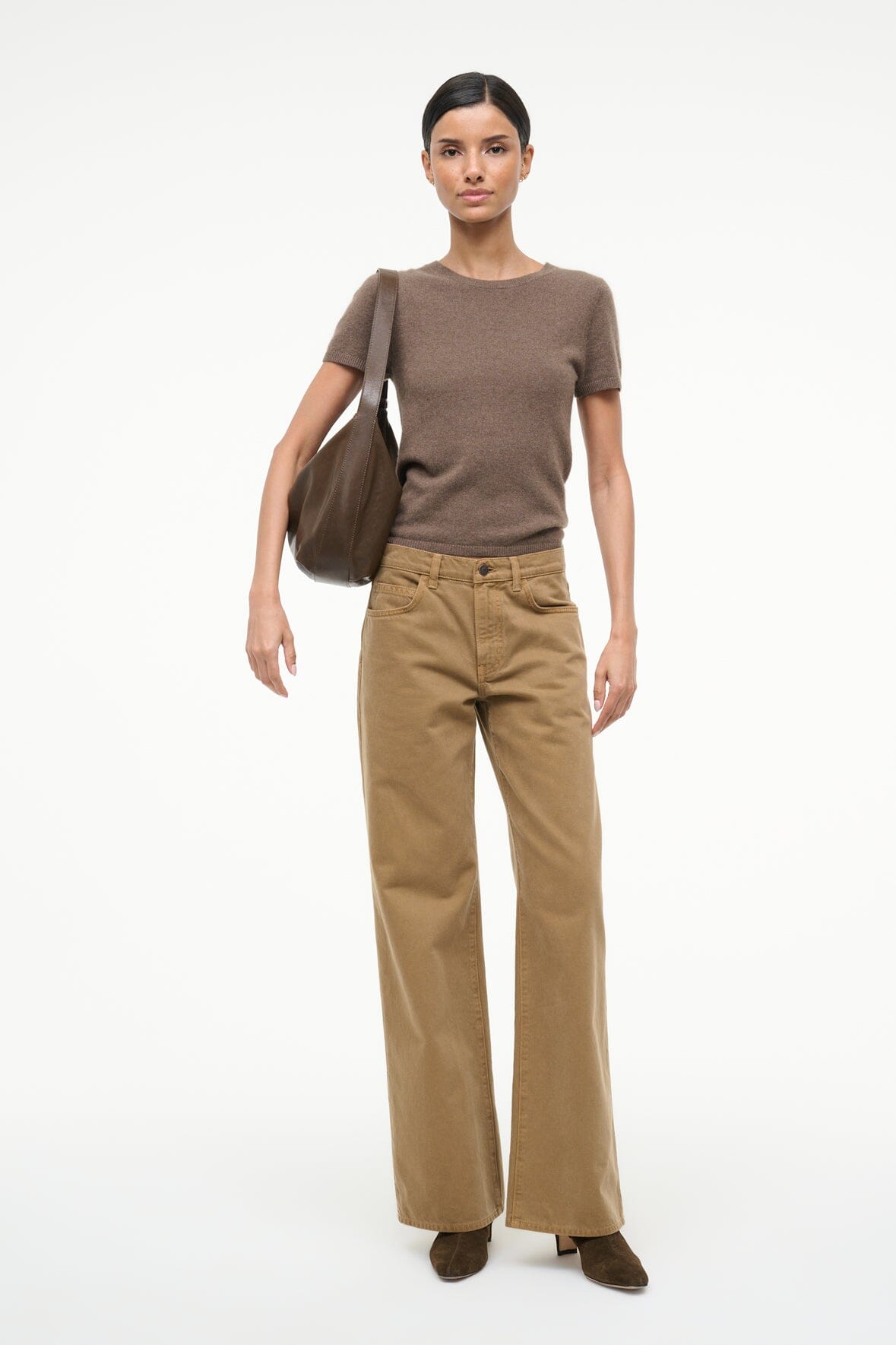 LARGE DEMY SHOULDER BAG TRUFFLE