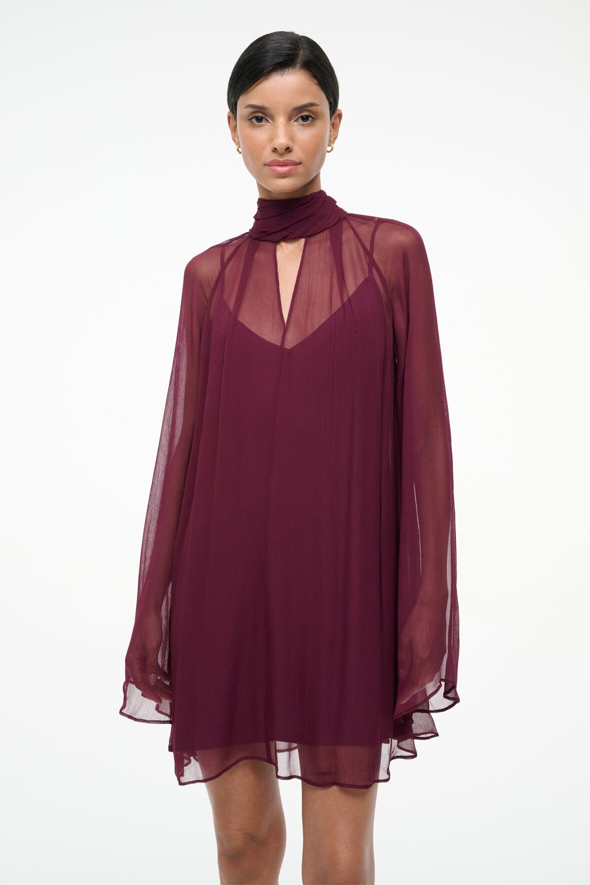 ESTHER MINI DRESS SYRAH