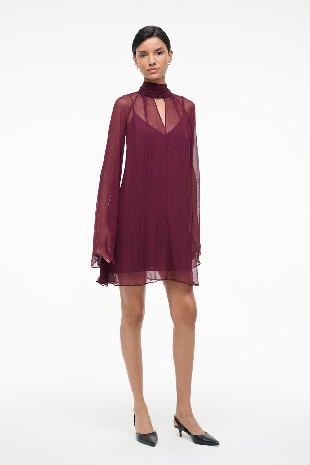 ESTHER MINI DRESS SYRAH