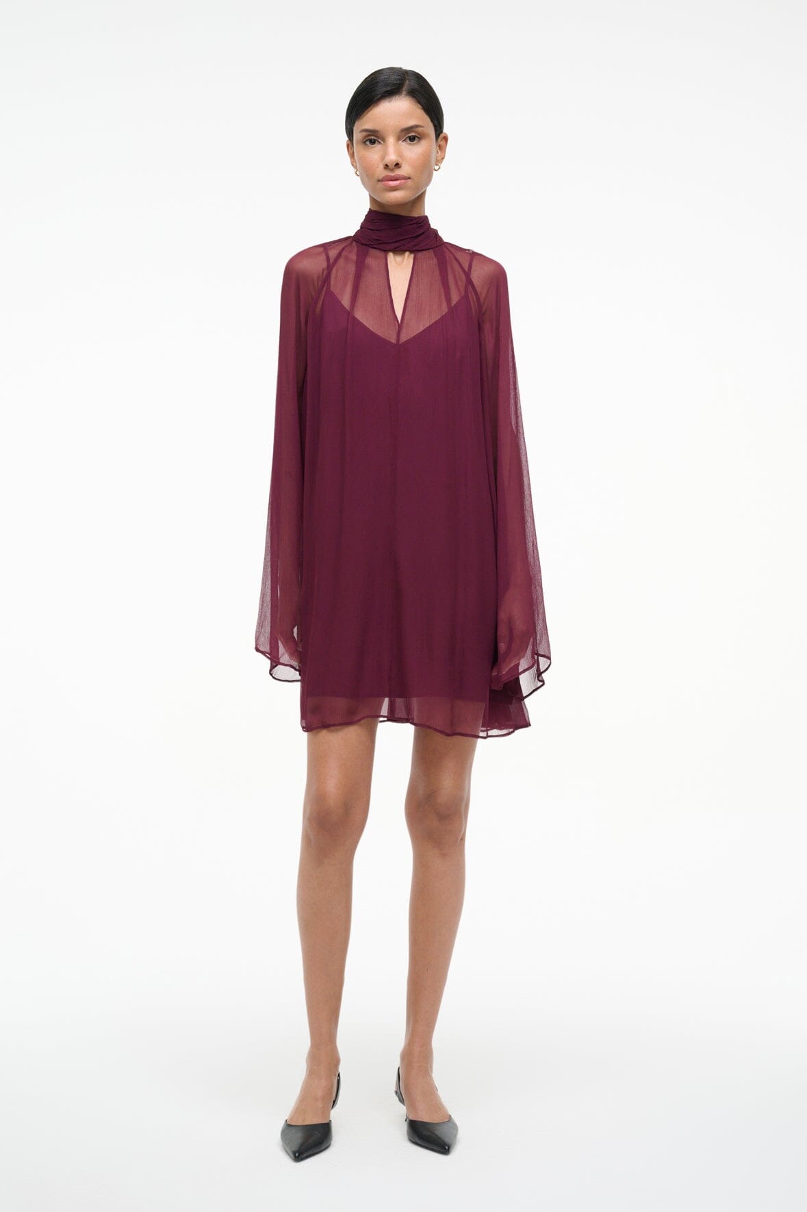 ESTHER MINI DRESS SYRAH