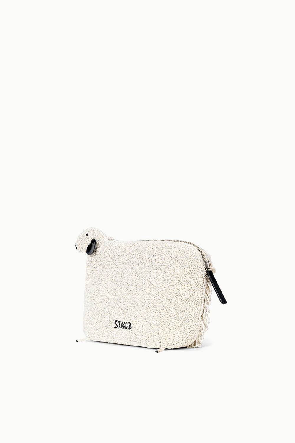 DOLLY BEADED CLUTCH IVORY