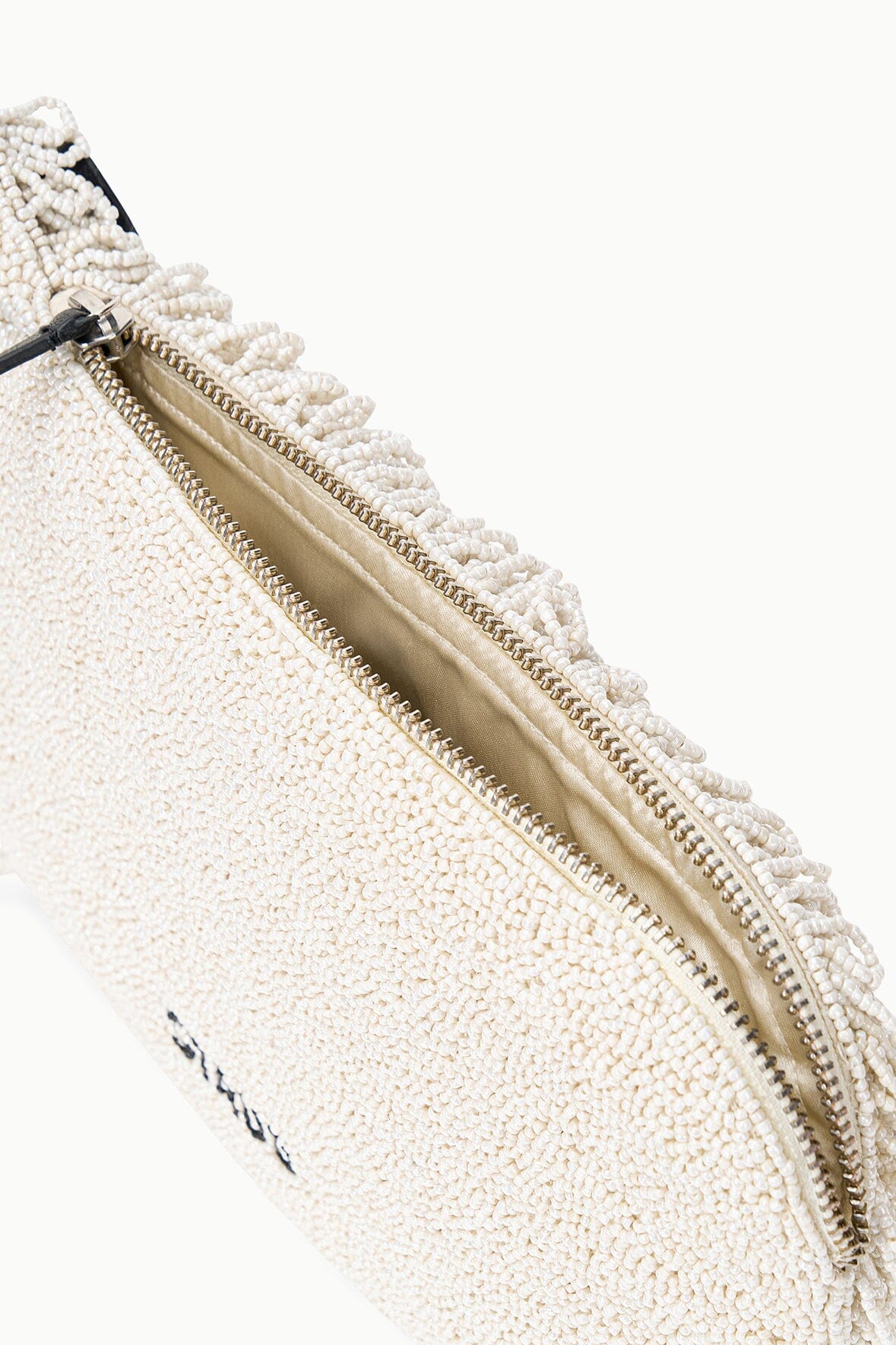 DOLLY BEADED CLUTCH IVORY