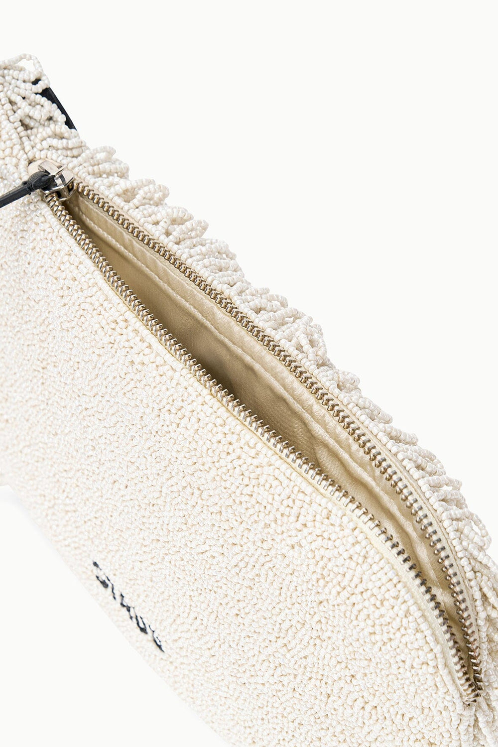 DOLLY BEADED CLUTCH IVORY