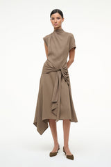 DAVINA DRESS TRUFFLE