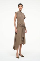 DAVINA DRESS TRUFFLE