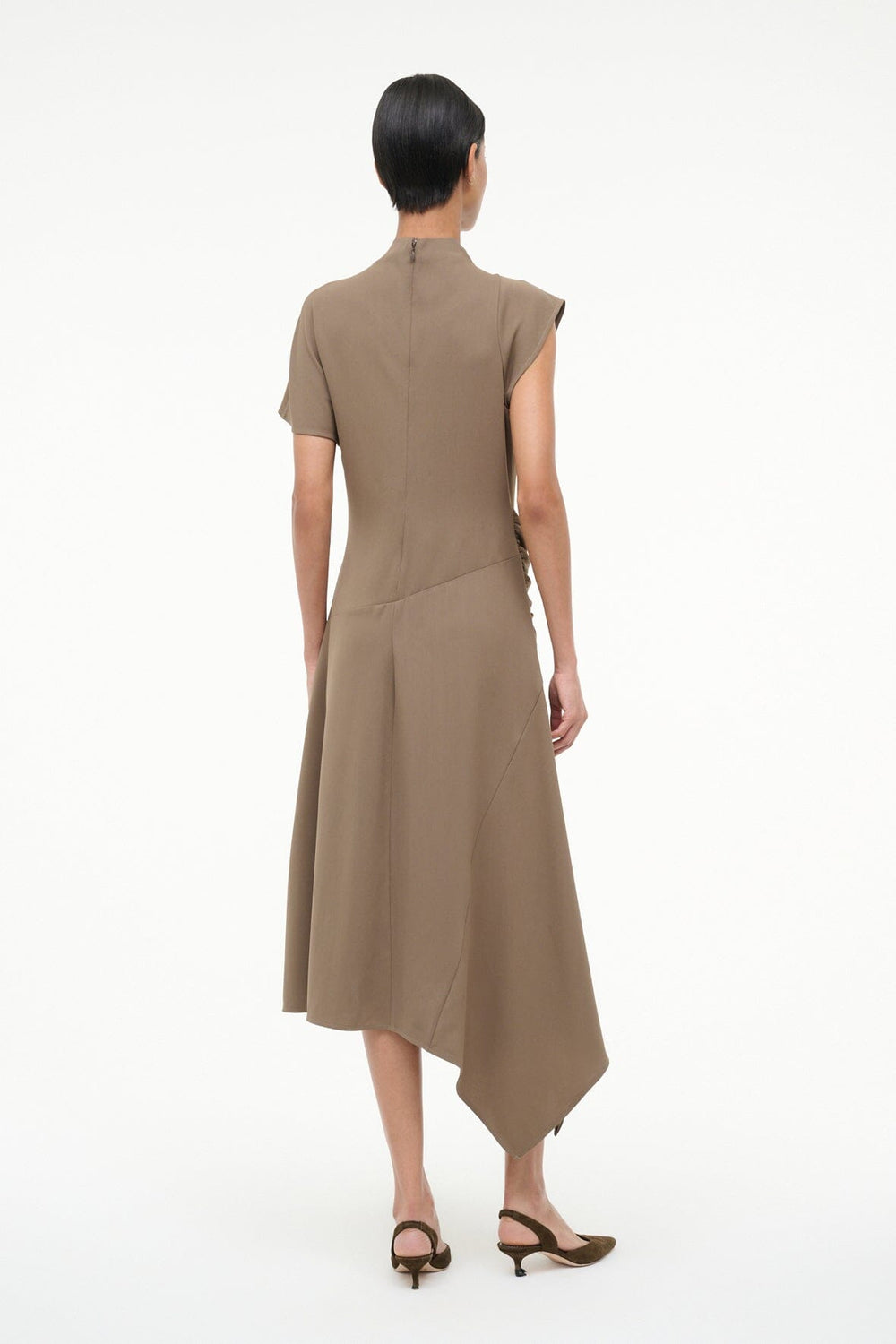 DAVINA DRESS TRUFFLE