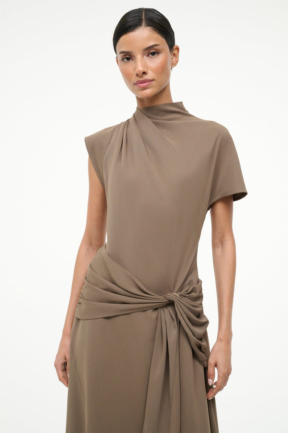 DAVINA DRESS TRUFFLE