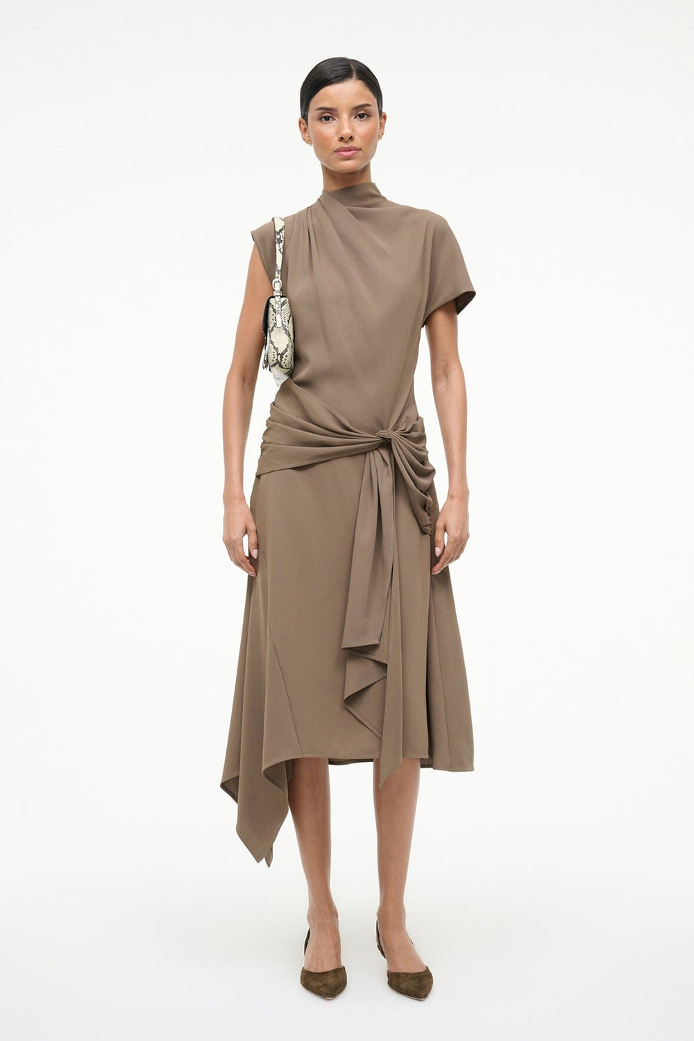 DAVINA DRESS TRUFFLE