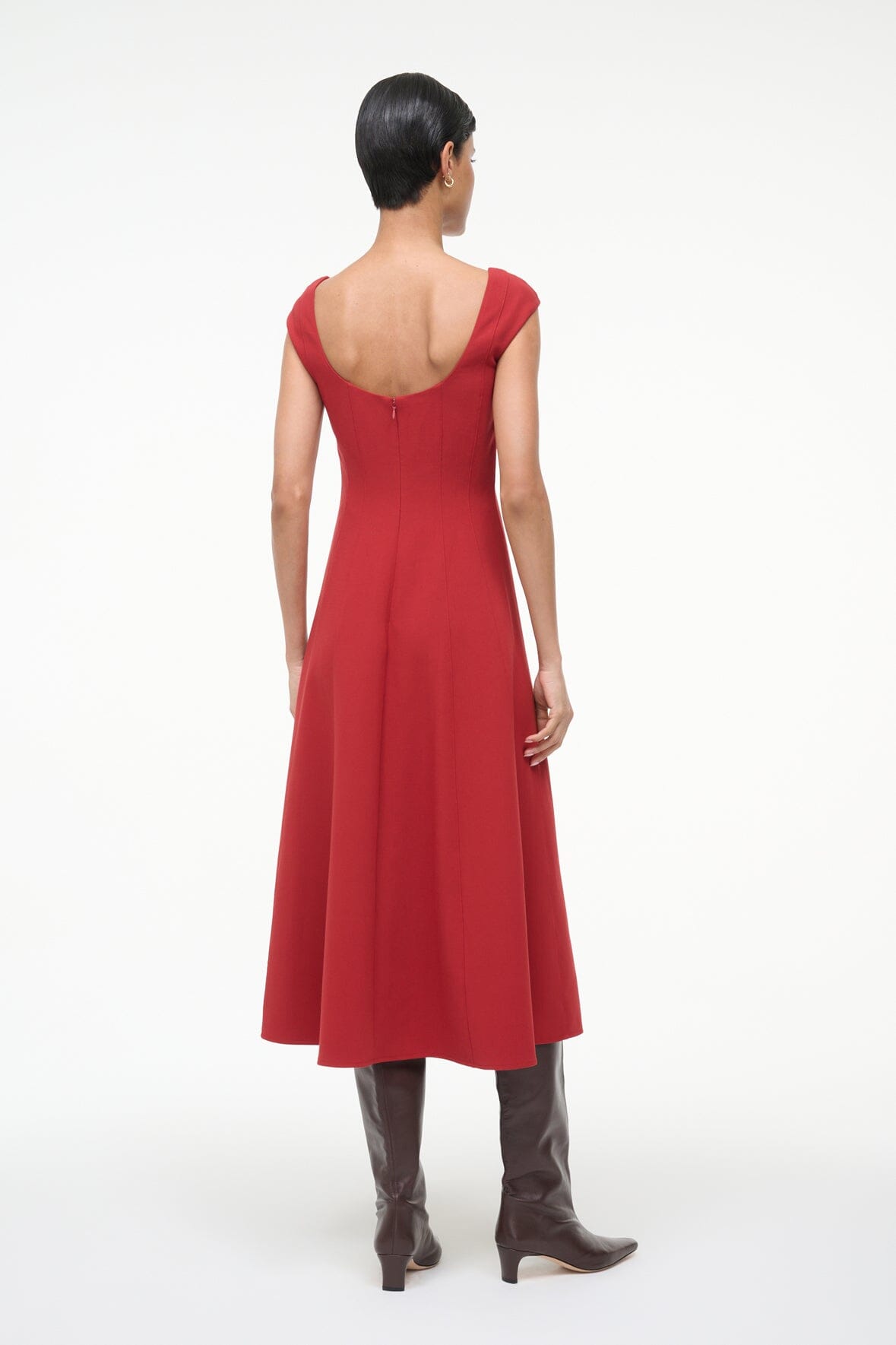 CHARLOTTE DRESS ROUGE