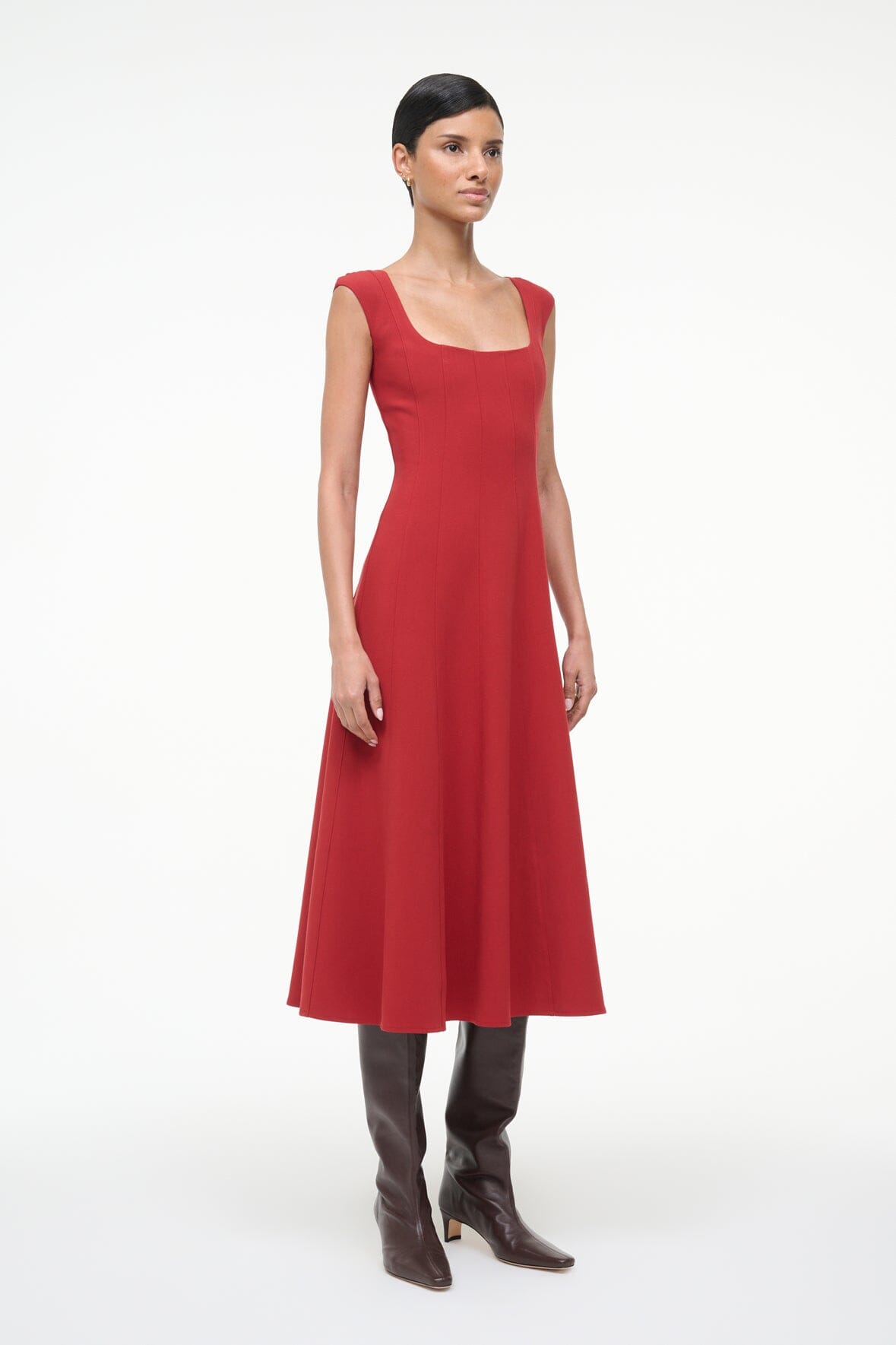 CHARLOTTE DRESS ROUGE