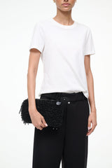 DOLLY BEADED CLUTCH BLACK