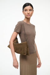 WALLY SHOULDER BAG TRUFFLE SUEDE