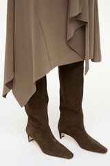 WALLY BOOT TRUFFLE SUEDE