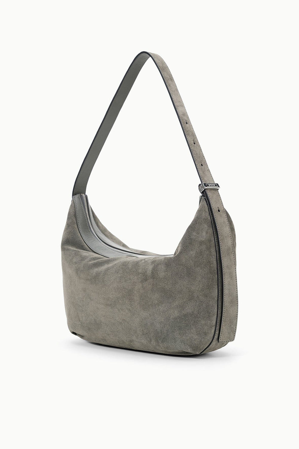 LARGE DEMY SHOULDER BAG STORM SUEDE