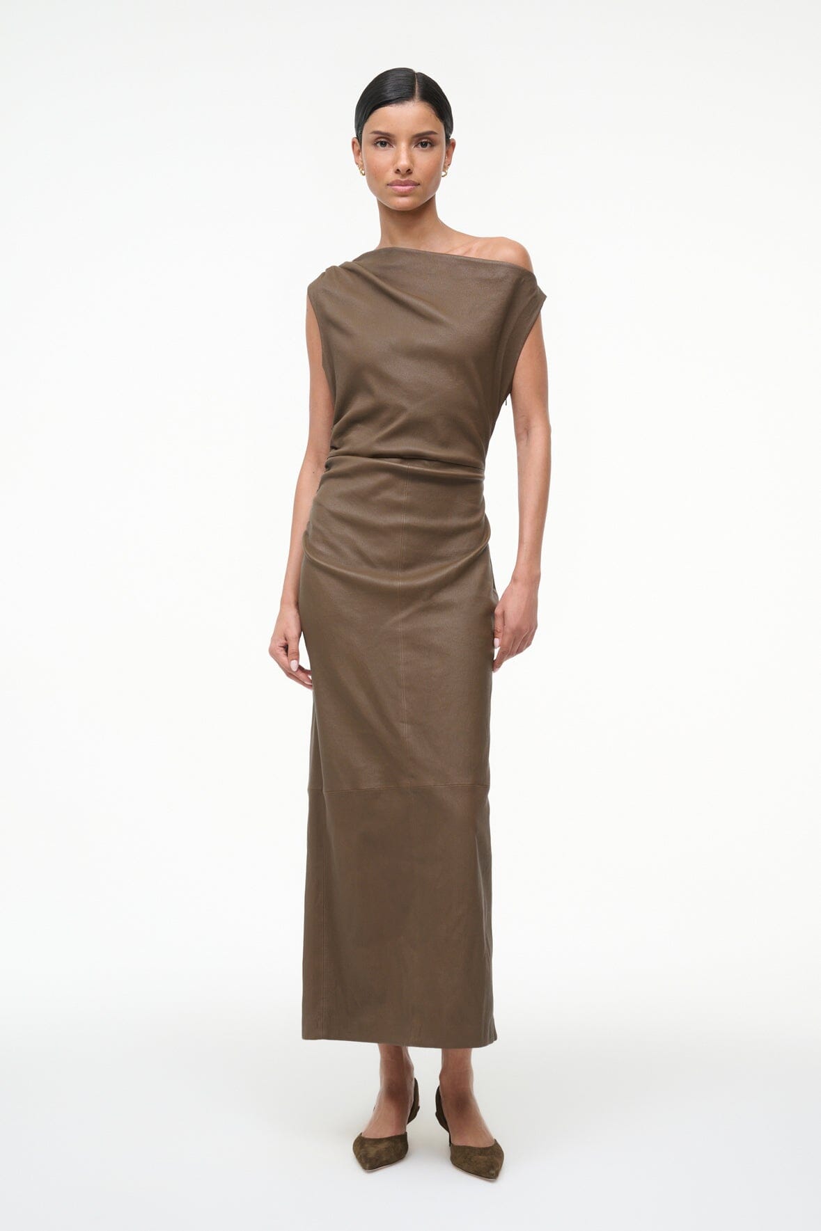 PHARE LEATHER DRESS TRUFFLE