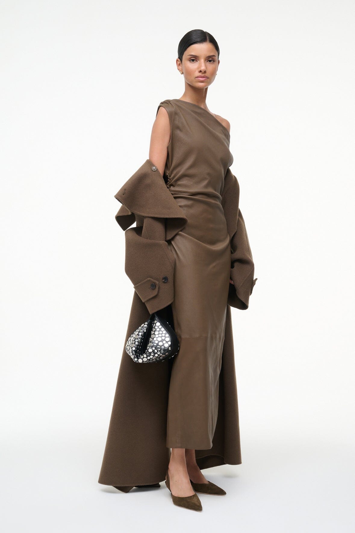 PHARE LEATHER DRESS TRUFFLE