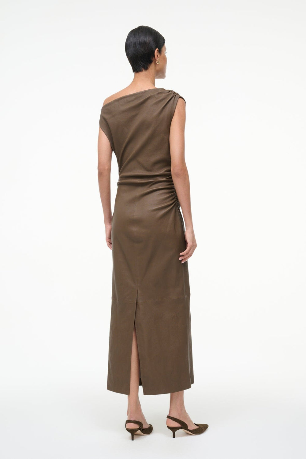PHARE LEATHER DRESS TRUFFLE