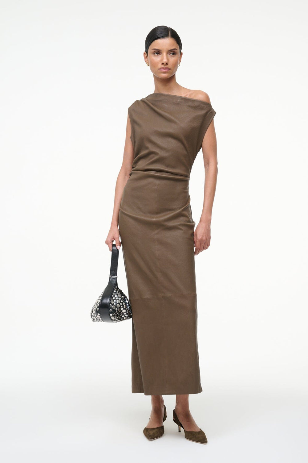 PHARE LEATHER DRESS TRUFFLE