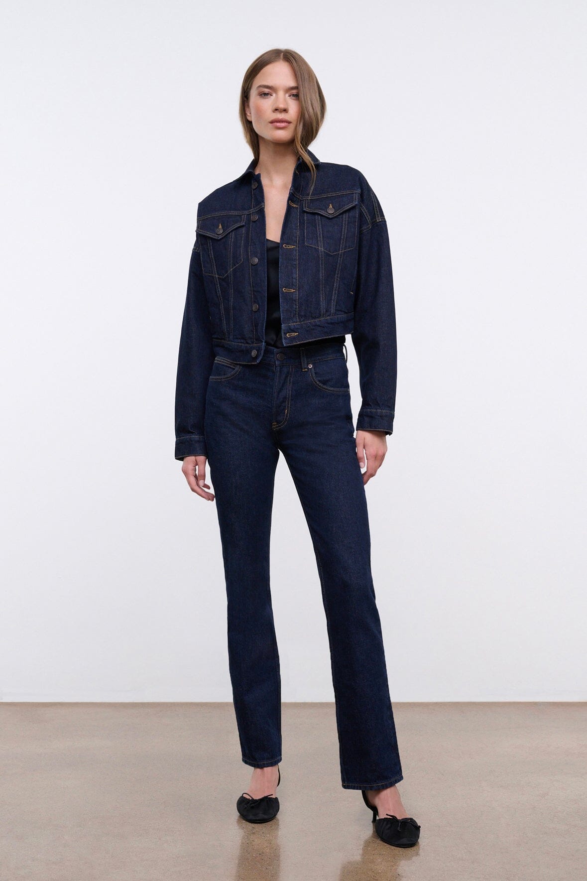 TEDDY STRAIGHT JEAN INDIGO