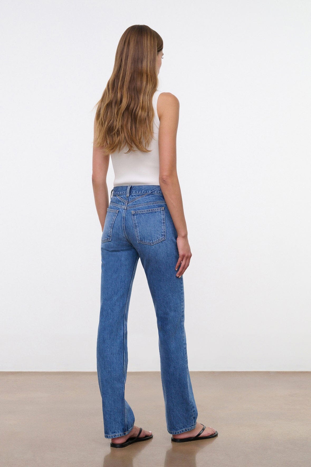 TEDDY STRAIGHT JEAN VINTAGE WASH